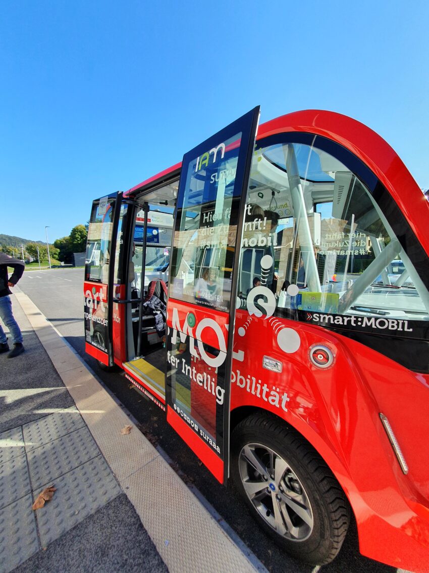 Autonomous bus in Austria
